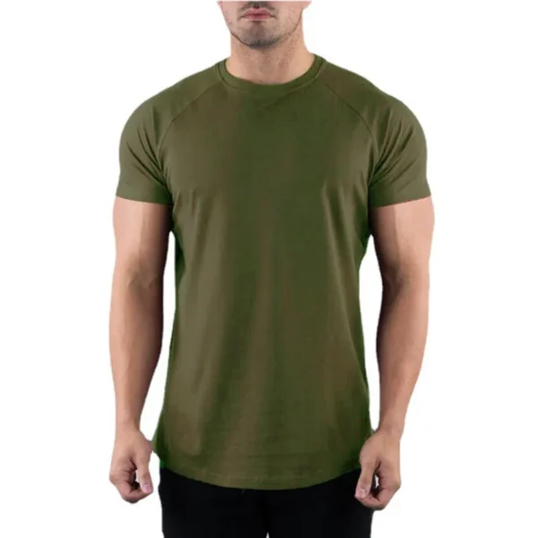 t-shirt army green